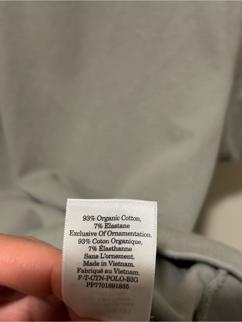Everlane Organic Cotton Oversized Polo Shirt , size XS - Picture 11 of 11